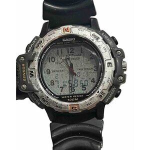 Vintage Casio Pathfinder PRT-50 Module 1376 Analog/Digital Mens WristWatch Japan